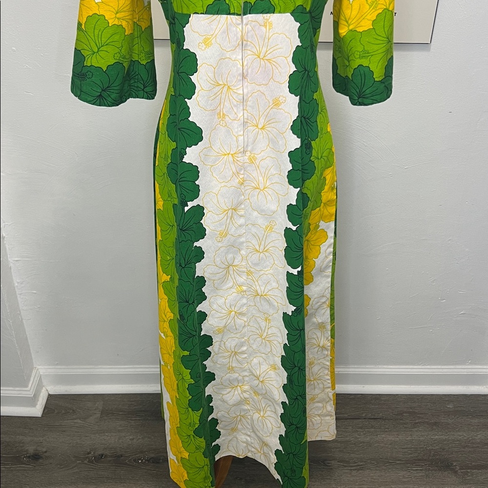 1960’s Ui-Maikai Hawaiian Maxi Dress - Picture 6 of 13